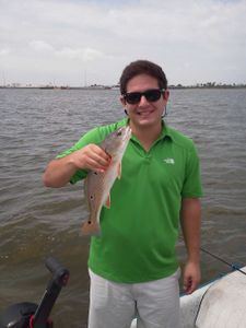 Lone fisherman in TX