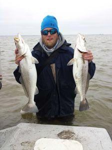 Two big fishing catches in Galveston