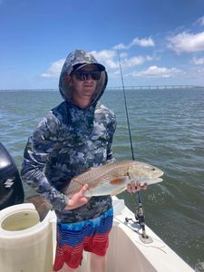 Two anglers fishing in NC