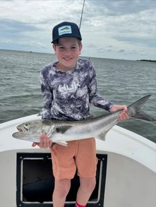 A bluefish caught in Wanchese