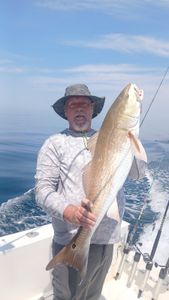 A person fishing in NC