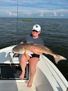 Angler fishing in North Carolina