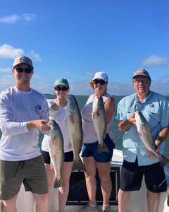 4 redfish caught on fishing trip in Wanchese