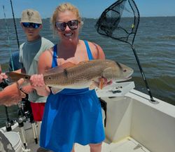 Redfish caught while fishing in Wanchese