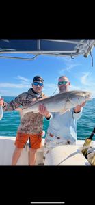 Two anglers fishing at Port Canaveral