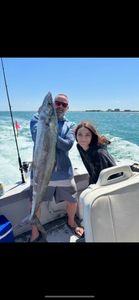 Two anglers fishing at Port Canaveral