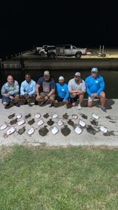 6 anglers fishing in TX
