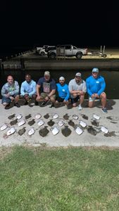 6 people fishing in Port O'Connor