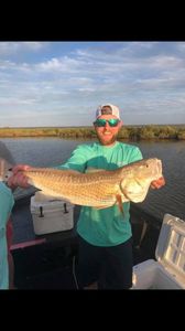 One fisherman catches a 27-inch fish in TX
