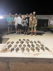 7 people fishing at Port O'Connor