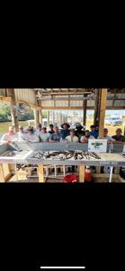 14 people fishing in LA