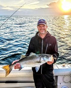 Best day fishing for Striped Bass!