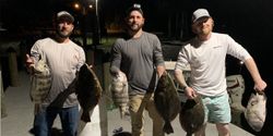 Night Flounder Jigging In Stuart, FL