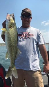 Lone angler fishing in Beulah
