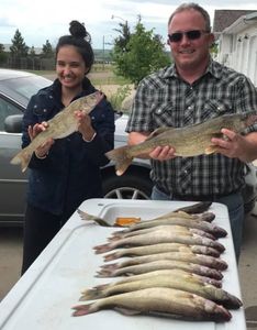 3 big fish caught while fishing in ND