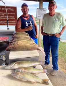 3 fish caught while fishing in ND