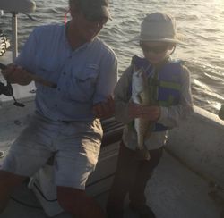 Young Anglers First Speckled Trout!