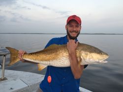 Lucky catch: Redfish delight!