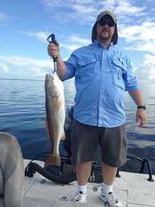 Celebrating a Redfish Bounty with the Calm Sea