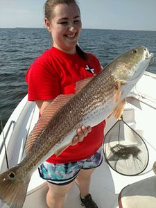 Humungous Gleaming Redfish in Corpus Christi