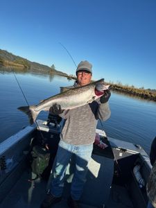 Chinook salmon fishing in OR