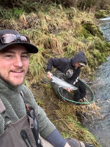 two people fishing at tillamook