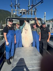 Four people fishing in Oregon