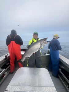 Angler fishing in Tillamook