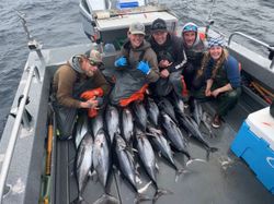 Five anglers fishing in OR