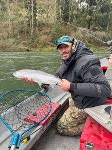 Rainbow trout caught while fishing in OR