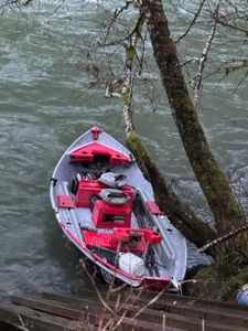 Picturesque fishing scene in Tillamook, Oregon