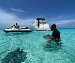 Stunning view of Rum Point, Cayman Islands