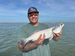 Spotted Weakfish caught while fishing in TX