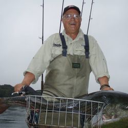 Angler fishing in Massachusetts