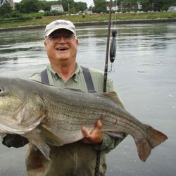 Fishing in MA with a big fish
