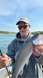 A lone angler fishing in MA