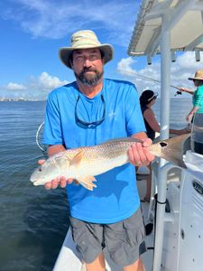 Fun day fishing for Redfish in Charleston!