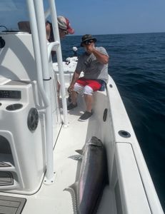 One angler fishing at Mount Pleasant