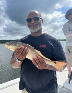 A lone fisher enjoying a great day of fishing in SC