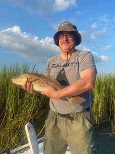 Angler with fishing rod in South Carolina