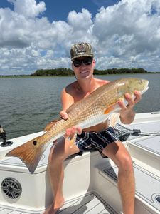 One person fishing in South Carolina