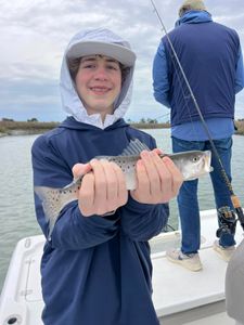 Angler fishing at Mount Pleasant