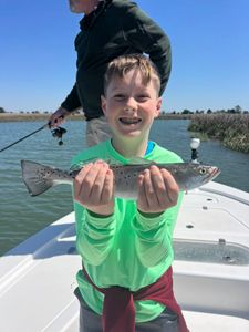 Angler fishing in South Carolina