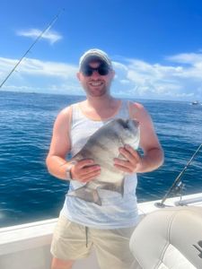 Angler enjoying a day of fishing at Mount Pleasant