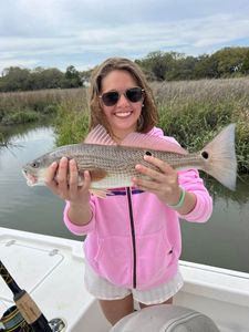 Redfish 22 inches caught fishing in SC
