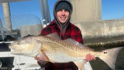Redfish caught by angler in SC