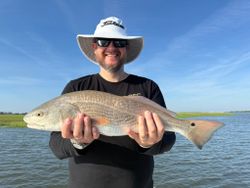Redfish caught while fishing in SC