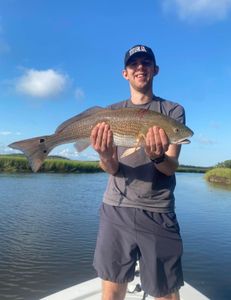 Redfish caught by angler in SC