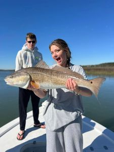 Redfish caught while fishing in SC