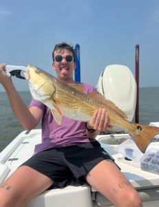 Redfish caught fishing in SC